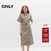 热力裙 ONLY夏季 时髦腰带显瘦长款 连衣裙女 124207089