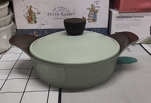 韩国原装进口正品品牌无油烟不粘锅汤锅火锅桌上料理锅24CM口径