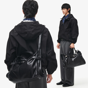 单肩斜挎手提包皮带装 松弛感软皮男包2026新款 饰包 凛冽 NESBIT