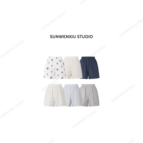 swx studio 全棉睡裤 多年压箱底的爱穿睡裤100%棉的松紧腰431A