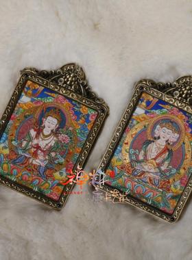 随身纯手绘微唐虚空大日