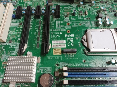 超微X11SAE 1151针E3 1225 V5 V6主板服务器工作站主板DDR4内存