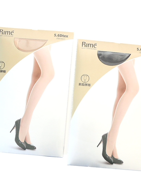 韵魅5D超薄绢感薄透前后加大裆连裤袜肤色隐形丝袜30555高弹大码