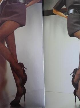 特价Rime韵魅专柜春夏美腿塑形18D薄款银丝提花女袜连裤袜1L30152