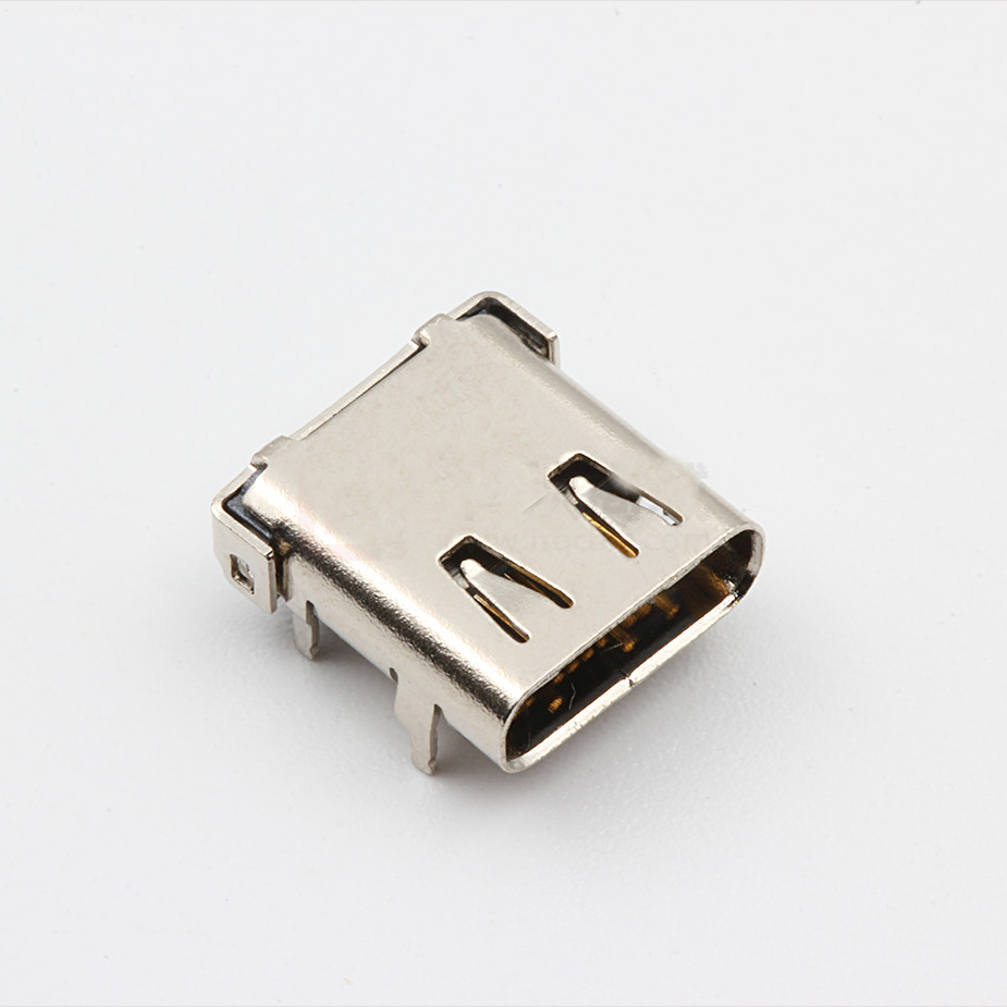 type-c-31-m-04韩国韩荣hro/usb连接器usb-type c母座/封装smd