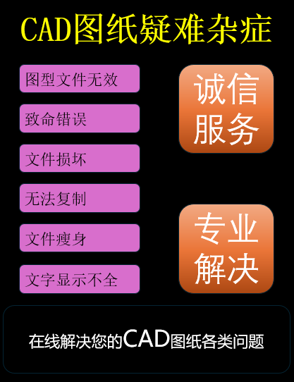 CAD文件格式错误修复无法打印无法保存CAD文件数据恢复