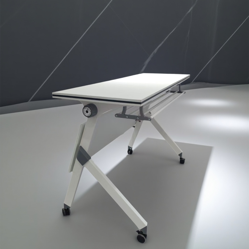 培训桌会议桌椅折叠组合高端办公桌双人移动拼接桌椅培训台长条桌