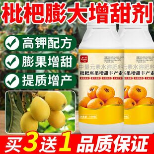 枇杷膨大增甜剂枇杷膨大素枇杷增甜剂果实膨大素防裂果增甜叶面肥