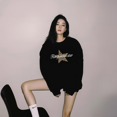 巨好看的卫衣圆领女2026