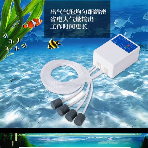 捧逗便携式增氧泵打氧泵氧气泵全新水族充电USB插孔 户外钓鱼