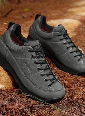 Aagoola动感马丁靴男秋冬新款户外登山鞋机能徒步减震运动徒步鞋