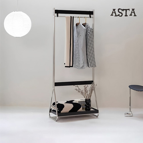 落地式挂衣架卧室实木移动衣服帽