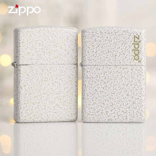 Zippo彩印个性创意潮白星纹