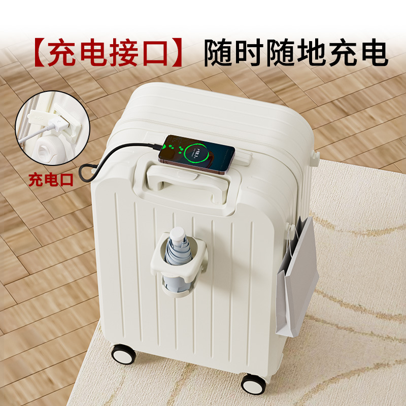 行李箱小尺寸女生高颜值多功能新款拉杆结实耐用密码可登机轻音轮
