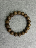 绿奇楠沉香手串1.2cm圆珠单圈男款 保真正品 天然老料沉香手串