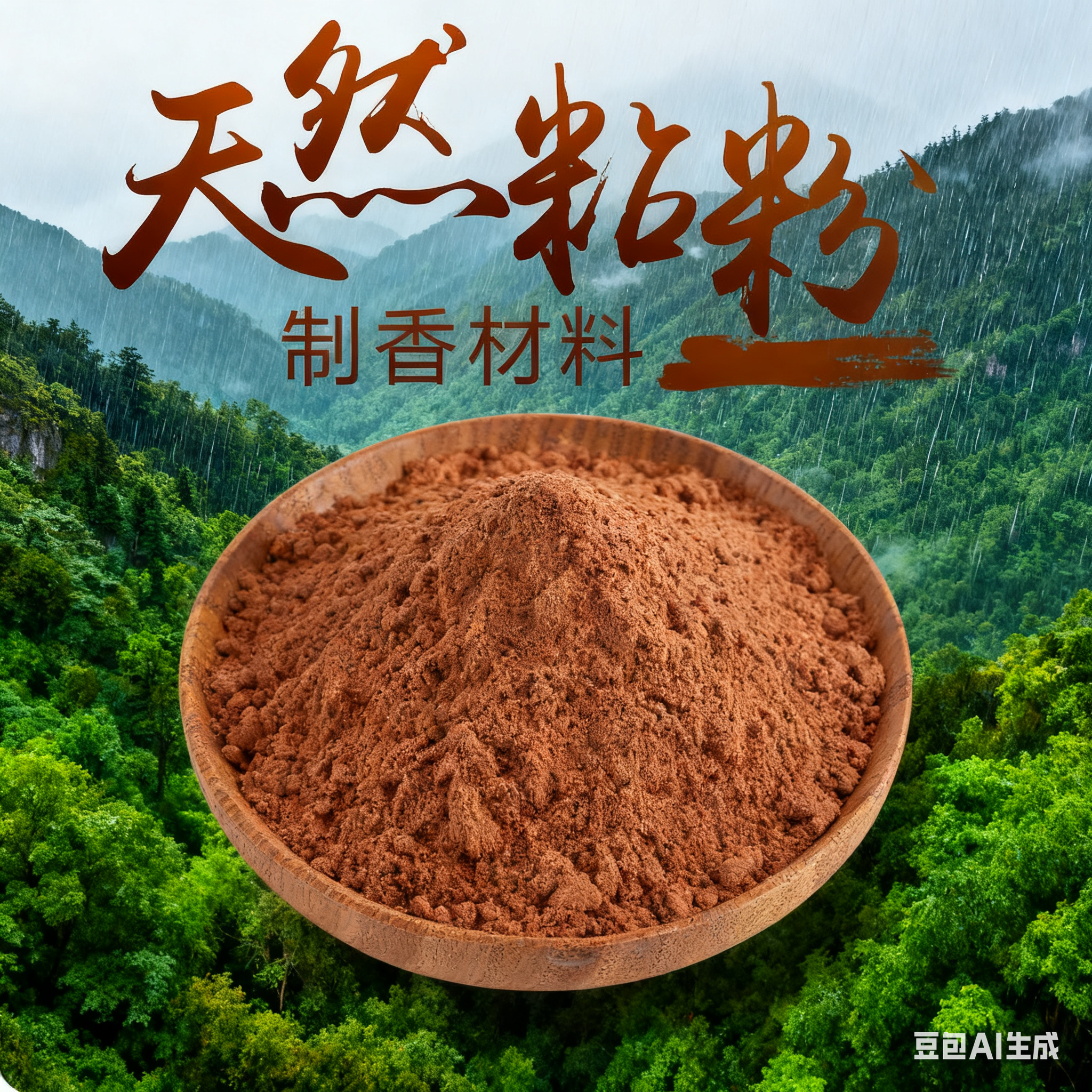 楠木粘粉印尼做香原材料天然粘合