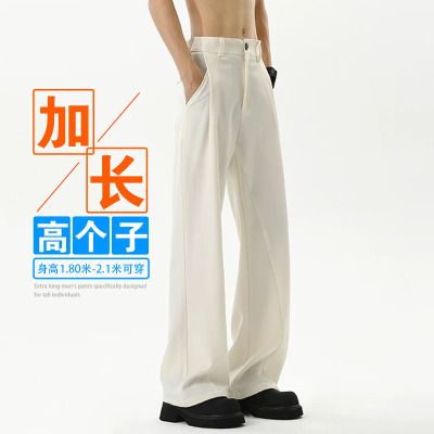 高个子长腿哥加长男休闲西裤潮牌