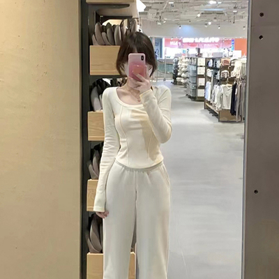 德绒加厚打底衫女内搭秋冬季