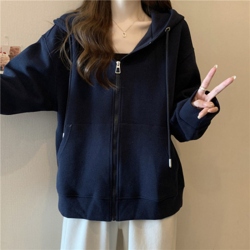 超火cec薄款连帽卫衣女春秋百搭