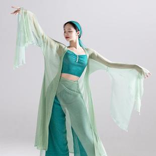 古典舞蹈服古韵练功服青蛇cos服装复古现代舞表演出套装