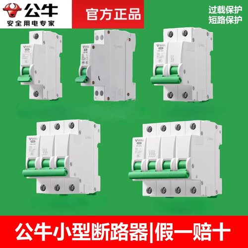 空气开关断路器总闸公牛过载保护