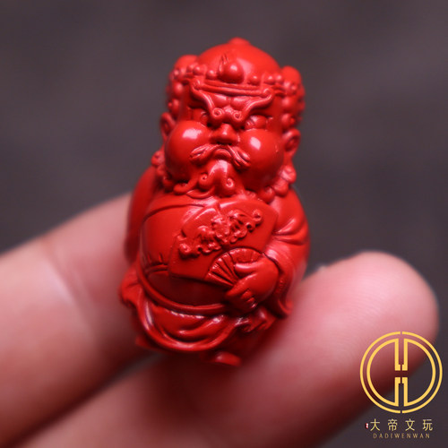保真朱砂天师钟馗吊坠挂件