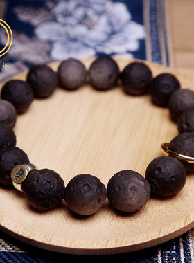 大帝文玩天然银耀石月球手串时尚