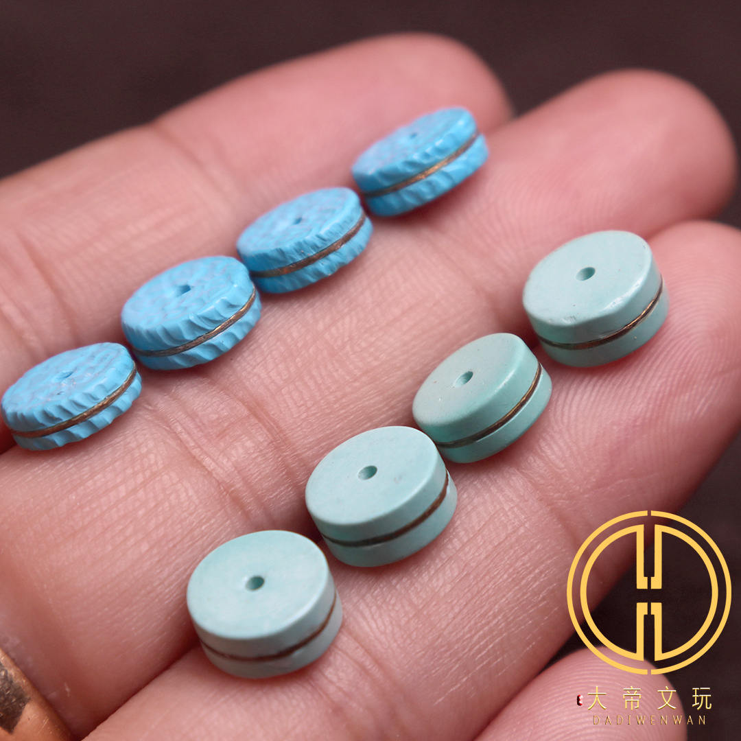 蒙松搓金隔片隔珠垫片文玩配饰