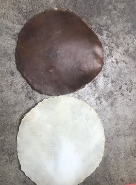 水牛皮黄牛皮鼓皮18公分到鼓面
