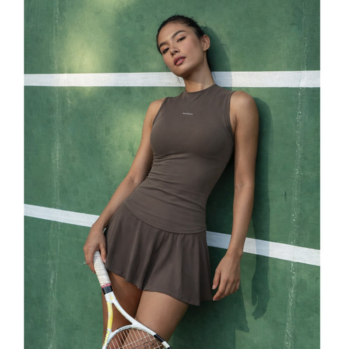 AceBase高腰A字网球裙两件套