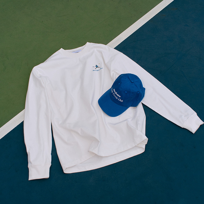 AceBase情侣款长袖t恤网球卡通