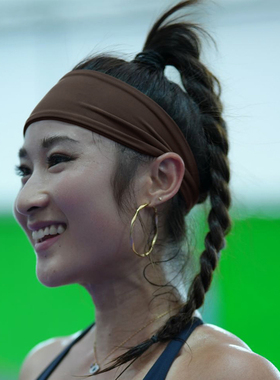 ace:base运动止汗带女吸汗带羽毛球网球发带健身跑步头带