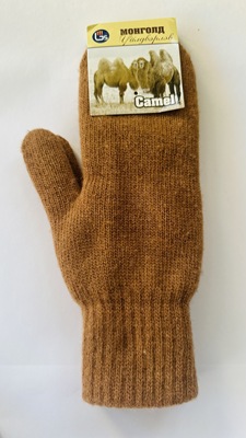 蒙古国骆驼毛手套连指手套秋冬款保暖包邮