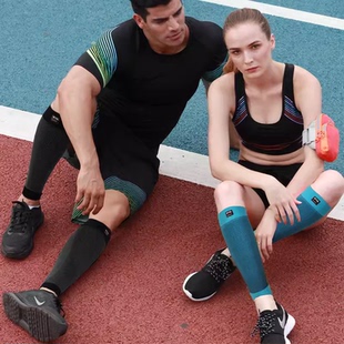 美国VTG护小腿男女马拉松跑步压缩护腿套运动护具篮球羽毛球护套