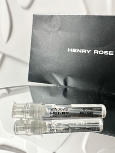 羊外套中性香水小样1.5ml Rose 2支 费Henry Clothing Sheep 免邮