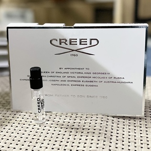 美国CREED信仰AVENTUS拿破仑之水香水小样2ML 海淘原装 包邮