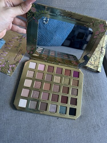 Too Faced Natural Lust 孔雀开屏30色眼影盘19年产 收藏哑光珠光
