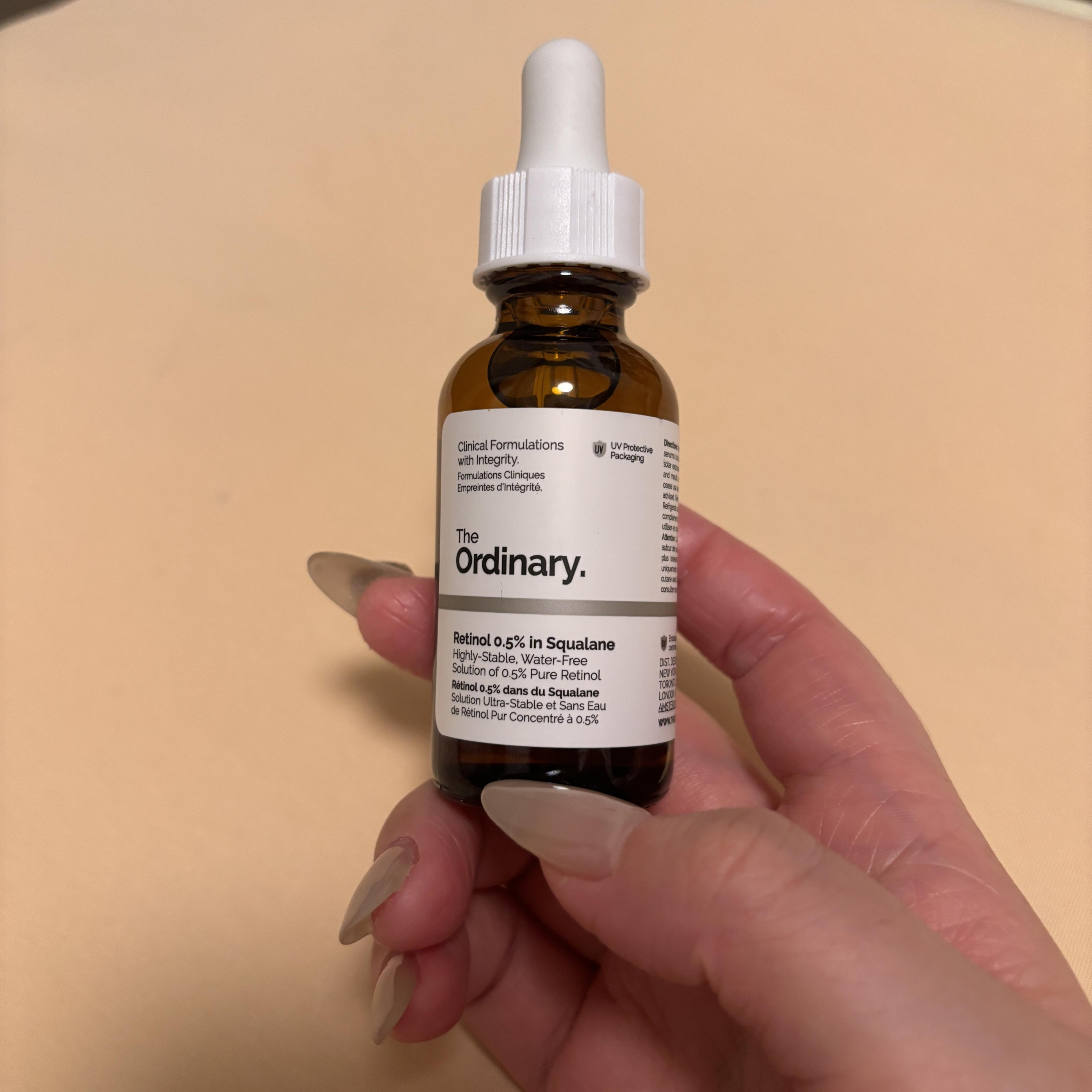 the Ordinary 0.5%视黄醇角鲨烷紧致淡纹精华A醇抗老抗皱收毛孔