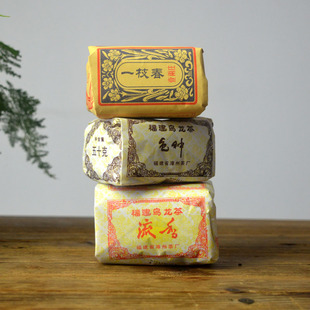 漳州茶厂霞漳牌福建古早味乌龙茶流香色种一枝春茶叶组合150克