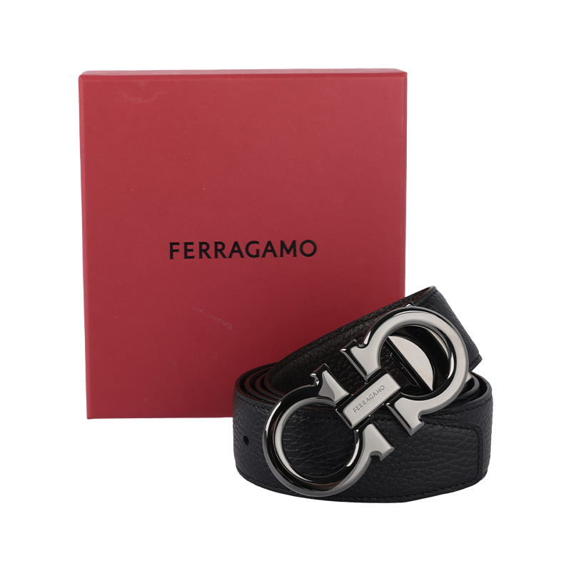 FERRAGAMO男士商务休闲皮带