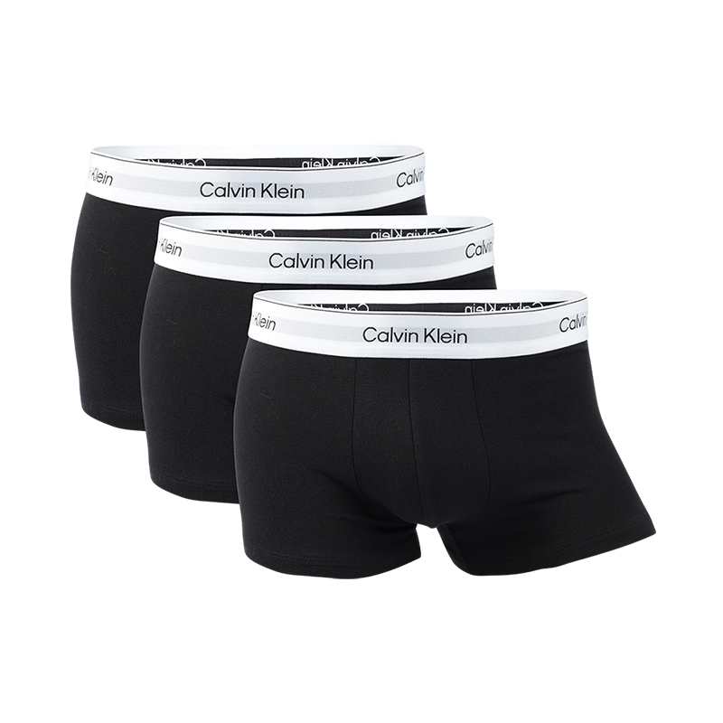 CalvinKlein平角内裤3条装男
