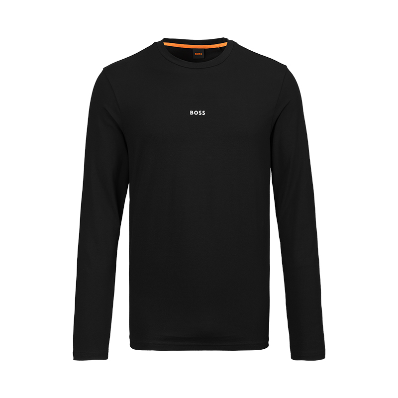 [保税仓]Hugo Boss男士2025新款秋冬美式休闲纯棉上衣打底长袖T恤