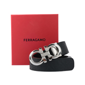 FERRAGAMO菲拉格慕男士 2025新款 高端品牌小牛皮腰带国际大牌皮带