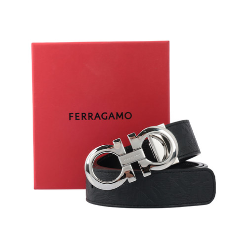 FERRAGAMO菲拉格慕男士2026新款高端品牌小牛皮腰带国际大牌皮带 - 封面