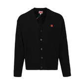 KENZO高田贤三2025新款 毛衣海棠花针织开衫 高端品牌春秋季 羊毛衫