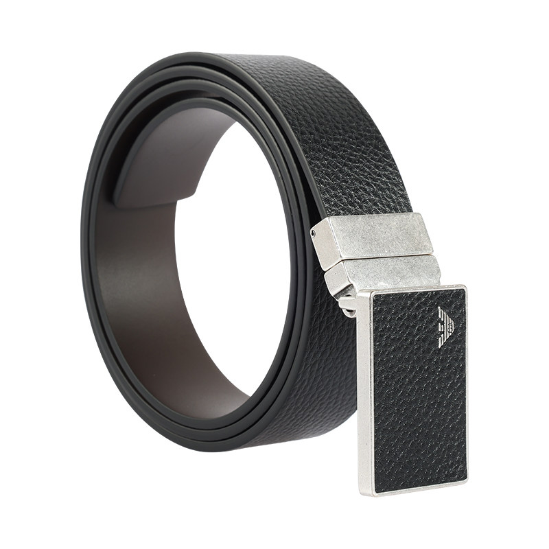 [保税仓]Armani阿玛尼2025新款高端品牌牛皮革腰带国际大牌皮带男