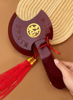 乔迁搬家桃木斧子玄关入户门挂饰客厅财位摆件新居大吉乔迁用品