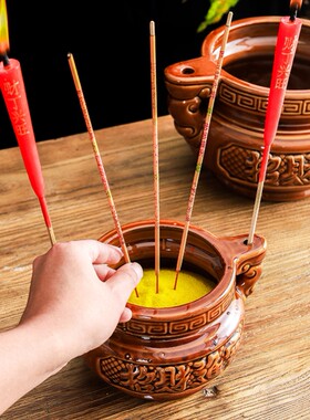 祭蜡烛的灯供佛祭祀祭奠扫墓上坟用品电子香烛祖用香炉清明节供灯