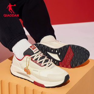 纵横VI乔丹休闲鞋男士2025冬季新款运动鞋新年红色鞋官方商场同款