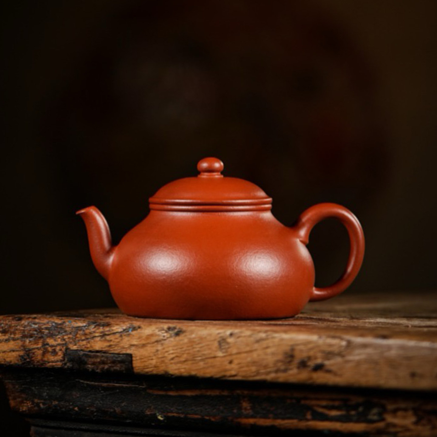 玉颐阁宜兴紫砂壶纯手工茶壶茶具名家吴东元原矿朱泥香缘壶160cc